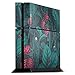 DeinDesign Skin Compatibile con Sony Playstation 4 PS4 Pellicola Adesivi Fragola Fiori Natura