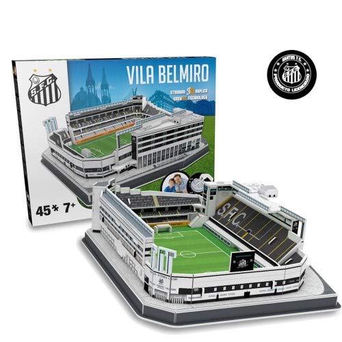 Livro Maquete 3D Estádio Vila Belmiro 54#