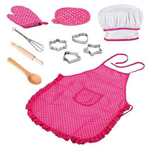 hef-Set für Kinder, 11PCS Kinder Backset Kinder Kochen und Backen Set