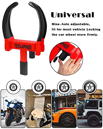 Tevlaphee Universal Wheel Clamp Lock