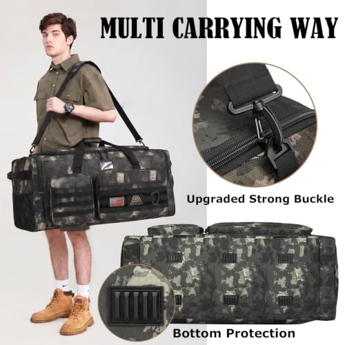 Image of 130L Extra Large Duffle Bag for Men, Heavy Duty Large Duffle Bag for Travel