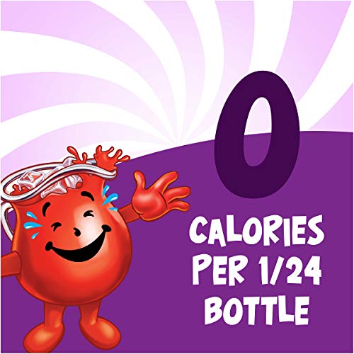 Kool-Aid Grape Liquid Drink Mix, Caffeine Free, 1.62 fl oz Bottle (Pack of 8)