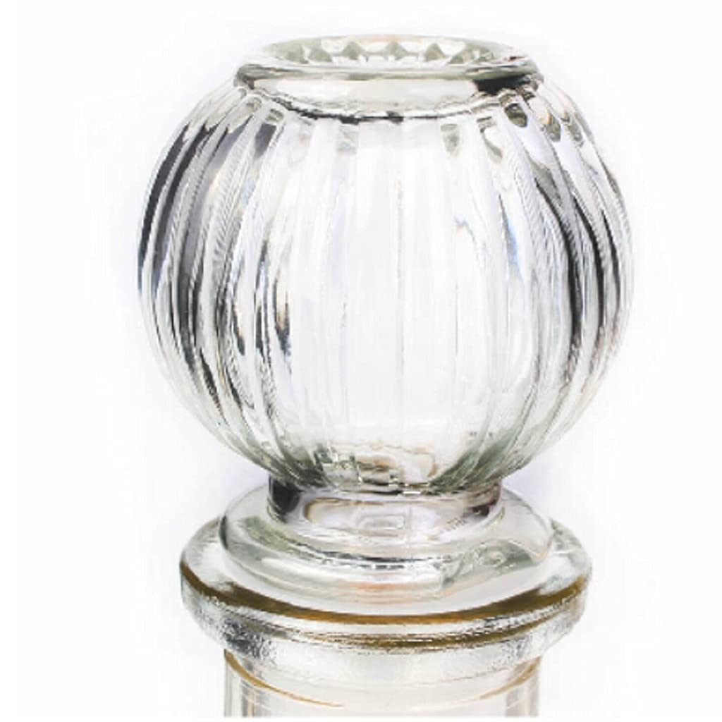 1 botella de cristal para vino, whisky, licor, jarra, decantador de vino, contenedor dispensador, decantador de Alcohol, utensilios para bar (800ml)