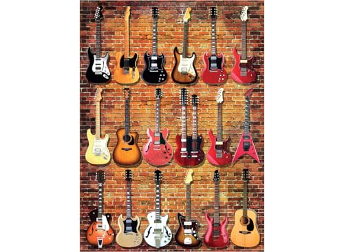 Anatolian Puzzle - Guitar Collection, Rompecabezas de 1000 Piezas, Modelo 1116, Multicolor miniatura 1