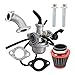 KKmoon 22mm Carburador con Filtro de Aire Kit para 110cc 125cc CRF SSR Sunl Taotao Pit Bike ATV