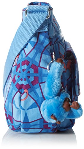 Kipling Syro, Borsa a Tracolla Donna, Multicolore
