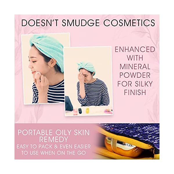 Haruen-Original-Oil-Absorbing-Volcanic-Rock-Roller-Oily-Skin-Shine-Control--Volcano-Stone-Oil-Remover-Korean-Face-Skincare-Tool--Mattifying-Portable-Reusable-Absorbent-Blotting-Ball-Rose-Gold Haruen Original Oil Absorbing Volcanic Rock Roller Oily Skin Shine Control – Volcano Stone Oil Remover Korean Face Skincare Tool – Mattifying, Portable, Reusable Absorbent Blotting Ball (Rose Gold)