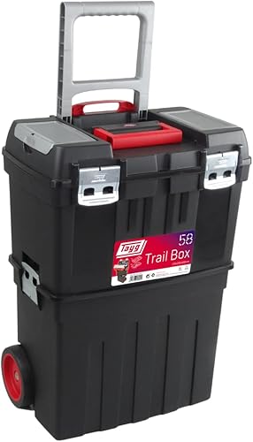 Tayg Trail Box - Caja de herramientas móvil con ruedas
