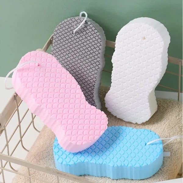 Baby Bath Sponge, Painless, Soft Bathing Sponge for Infants