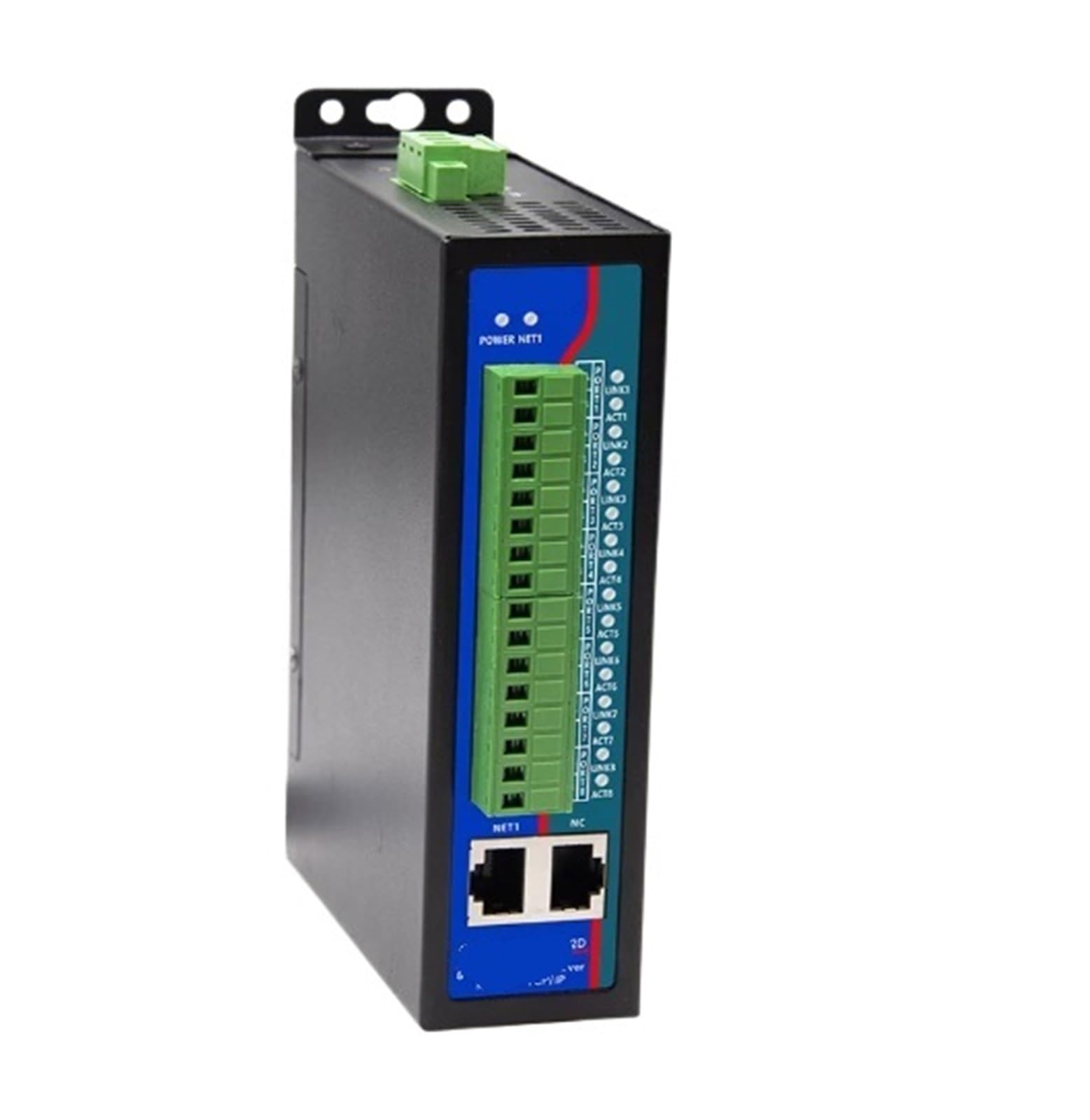 Convertisseur multi-série vers Ethernet RS485 à 8 canaux, ZLAN5812D