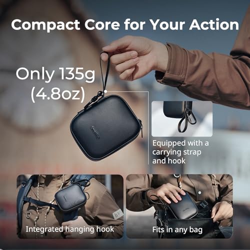 Image of SMALLRIG Action Camera Bag for DJI Osmo Action 6 /5 Pro, Camera Case can hold 4 TF cards, 2 Batteries, 1 Action Camera with Cage and 1 Adapter, for GoPro Hero 13 /12 /11 /10, for Insta360 Ace Pro 2-5917