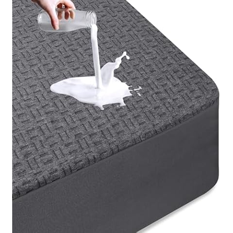 RestGuard Waterproof Mattress Protector with Bamboo Cover