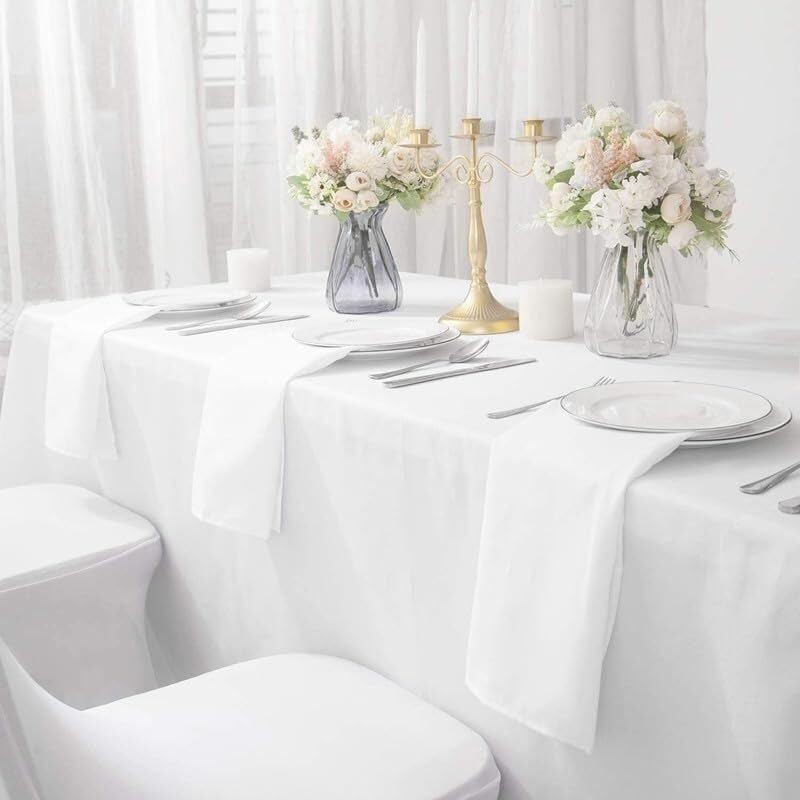 Tovaglioli di stoffa, tovaglioli da tavola, 12 pezzi 43 cm tovagliolo da tavolo quadrato in tessuto di raso fazzoletto da taschino for decorazioni di nozze eventi feste hotel forniture for la casa (co