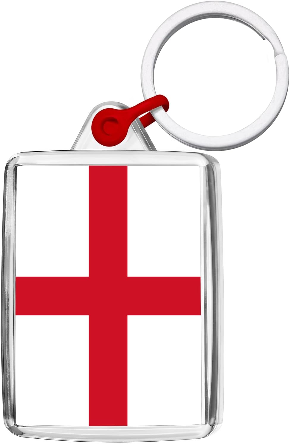 PixlyEngland Flag Keyring Key Fob England Great Britain UK Country Keychain Keepsake Souvenir Gift