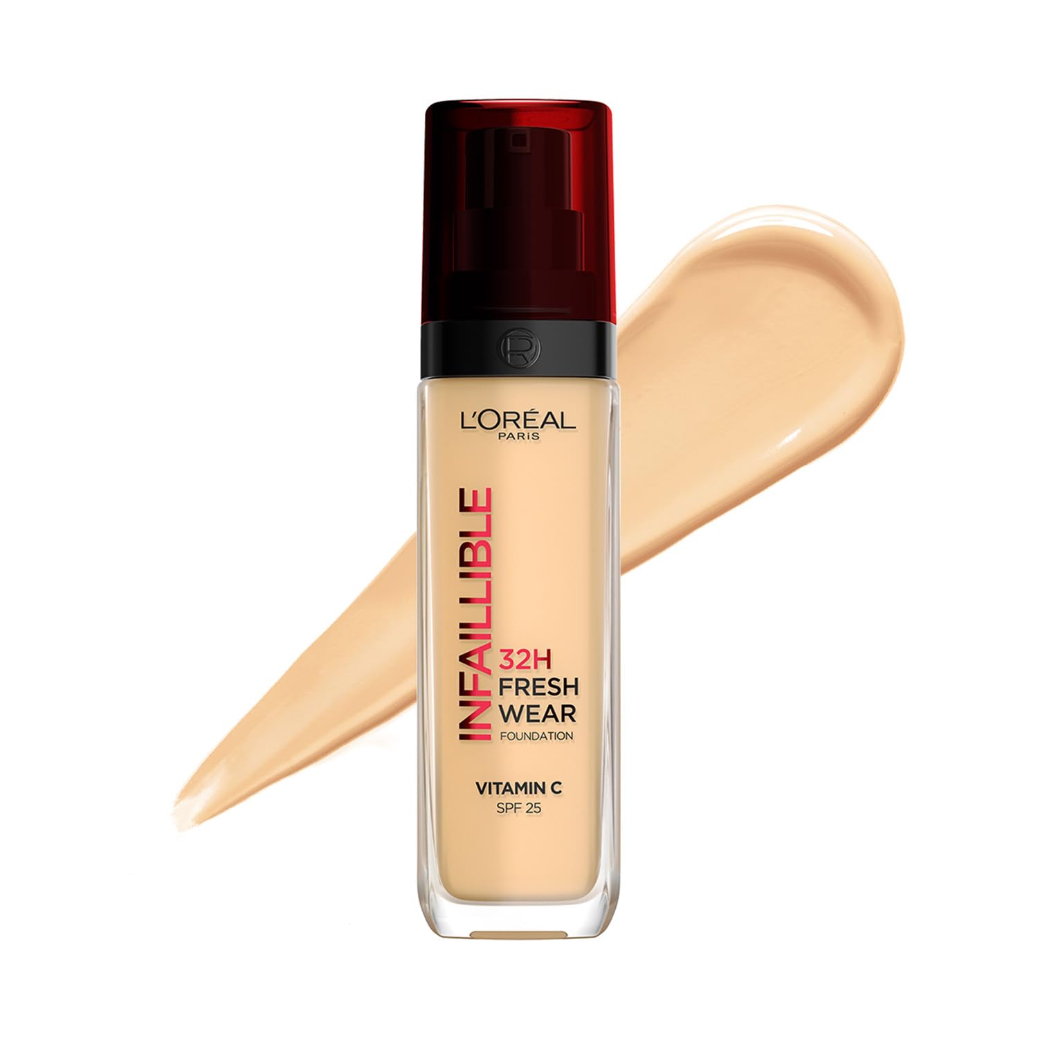 L’Oréal Paris Infallible 32H Fresh Wear Foundation, Luminous Coverage, Shade No 120, 30ml