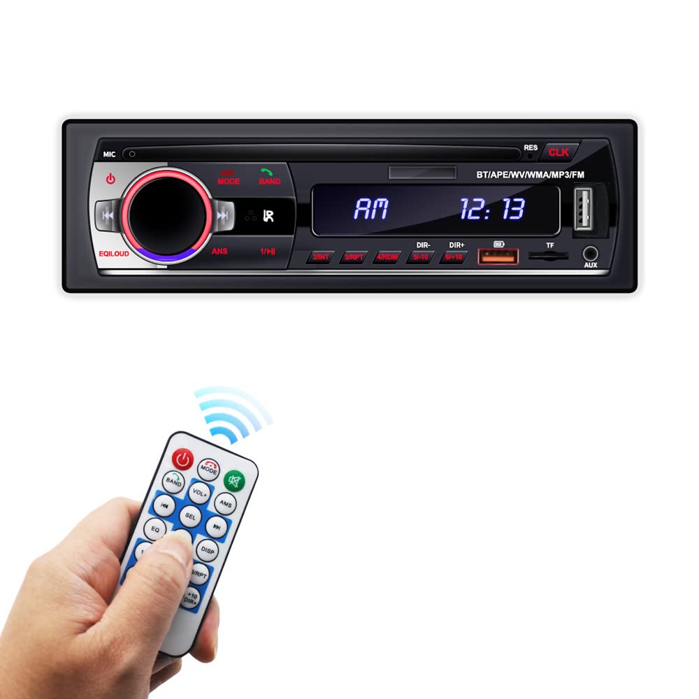 Sauna Music Player Built-in Bluetooth, MP3/USB, FM Radio Receiver, Infrared Sauna MP3/CD Player Replacement, Sauna Accessories, with Radio Antenna, Remote Control & Adapter