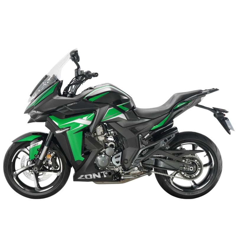 Image of Zontes 350XAlloy Wheel Green Motorcycles /Bike Booking for Ex-Showroom Price