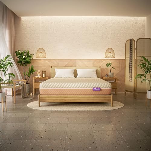 Image of Wakefit ErgoTech EcoLatex Infiniti Mattress | 12 Years Warranty | Single Size Mattress | 6-Inch Bed Mattress | 72x30x6 inches, Firm Comfort, Creme Beige