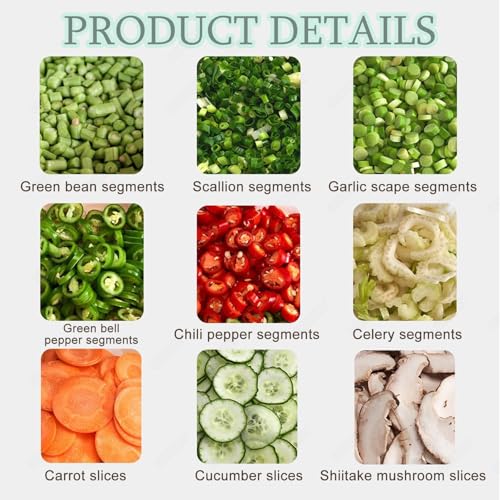 Procesador Comercial de Vegetales Multifuncional Ajustable miniatura 7
