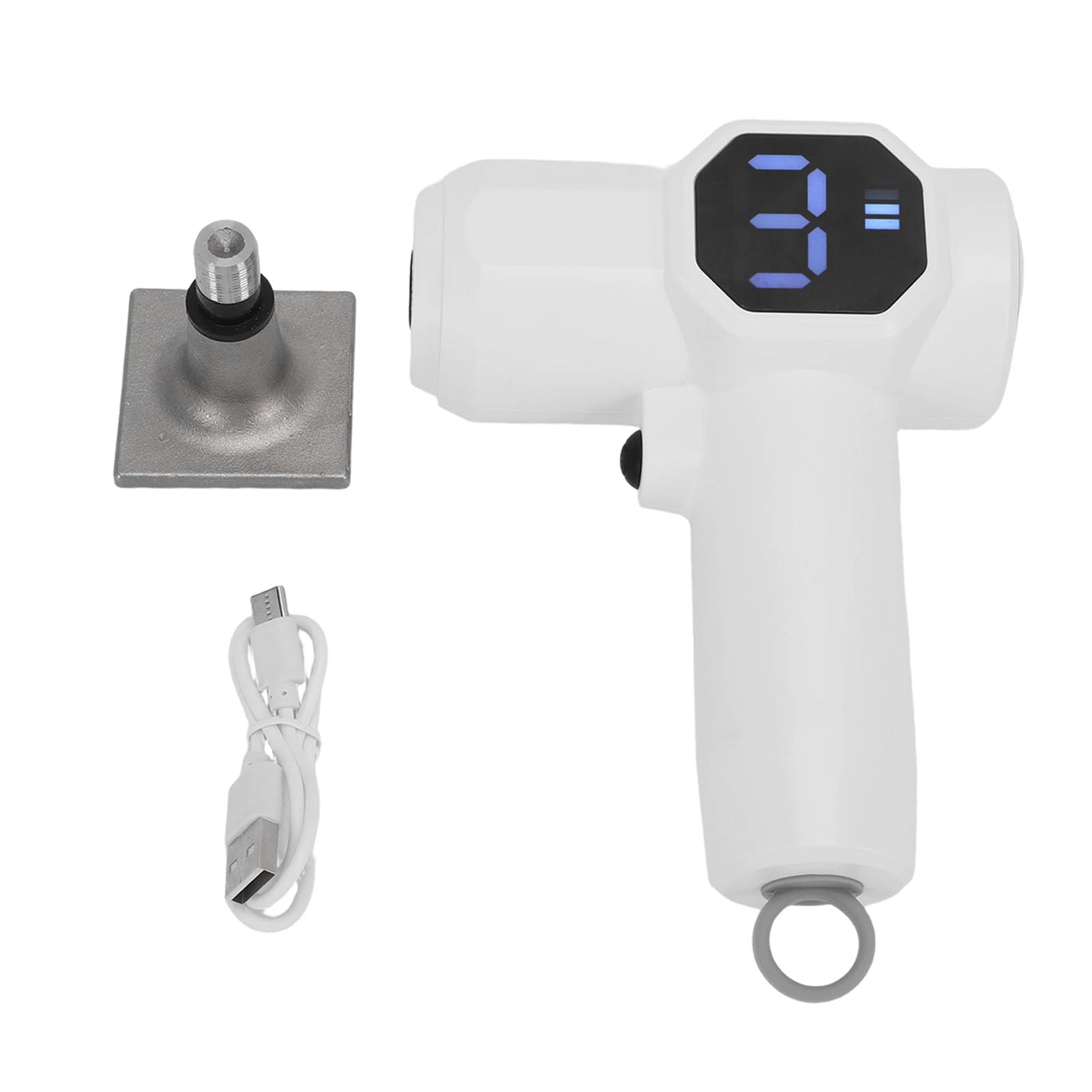 Rengue ABS Elektrischer Fleischklopfer mit 6 Gang Steuerung 6.3in | Für Steaks Hähnchen Schweinefleisch,Hobbyköche und Köche,30W Motor,Edelstahl 304,Ergonomisches Design