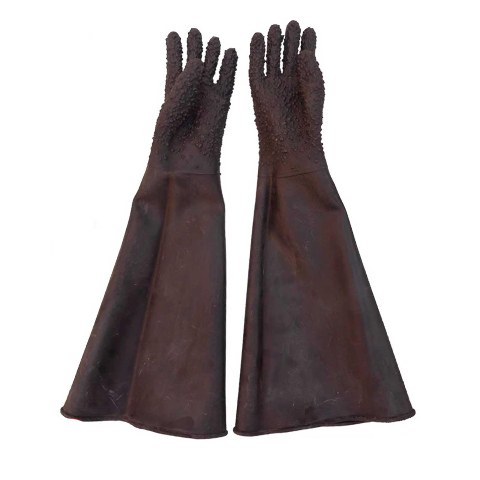 Arbeitshandschuhe, Arbeitshandschuhe, for bessere Sandstrahlhandschuhe aus Gummi, 68 cm, 68 cm(A(1 Pair),7.375)