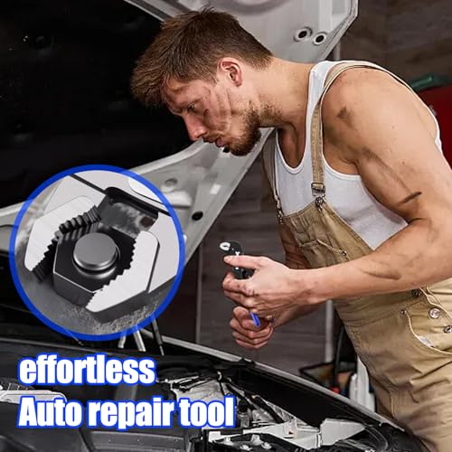 VINSPIRE Water Pump Pliers, 200mm Pliers Wrench, Max Jaw 68mm (Double), 35mm (Single),Quick Multi-Function Adjustable Wrench, for Home Repair, Gripping, Nuts, Bolts, Pipe & Fittings 6 VINSPIRE Water Pump Pliers, 200mm Pliers Wrench, Max Jaw 68mm (Double), 35mm (Single),Quick Multi-Function Adjustable Wrench, for Home Repair, Gripping, Nuts, Bolts, Pipe & Fittings - Image 6