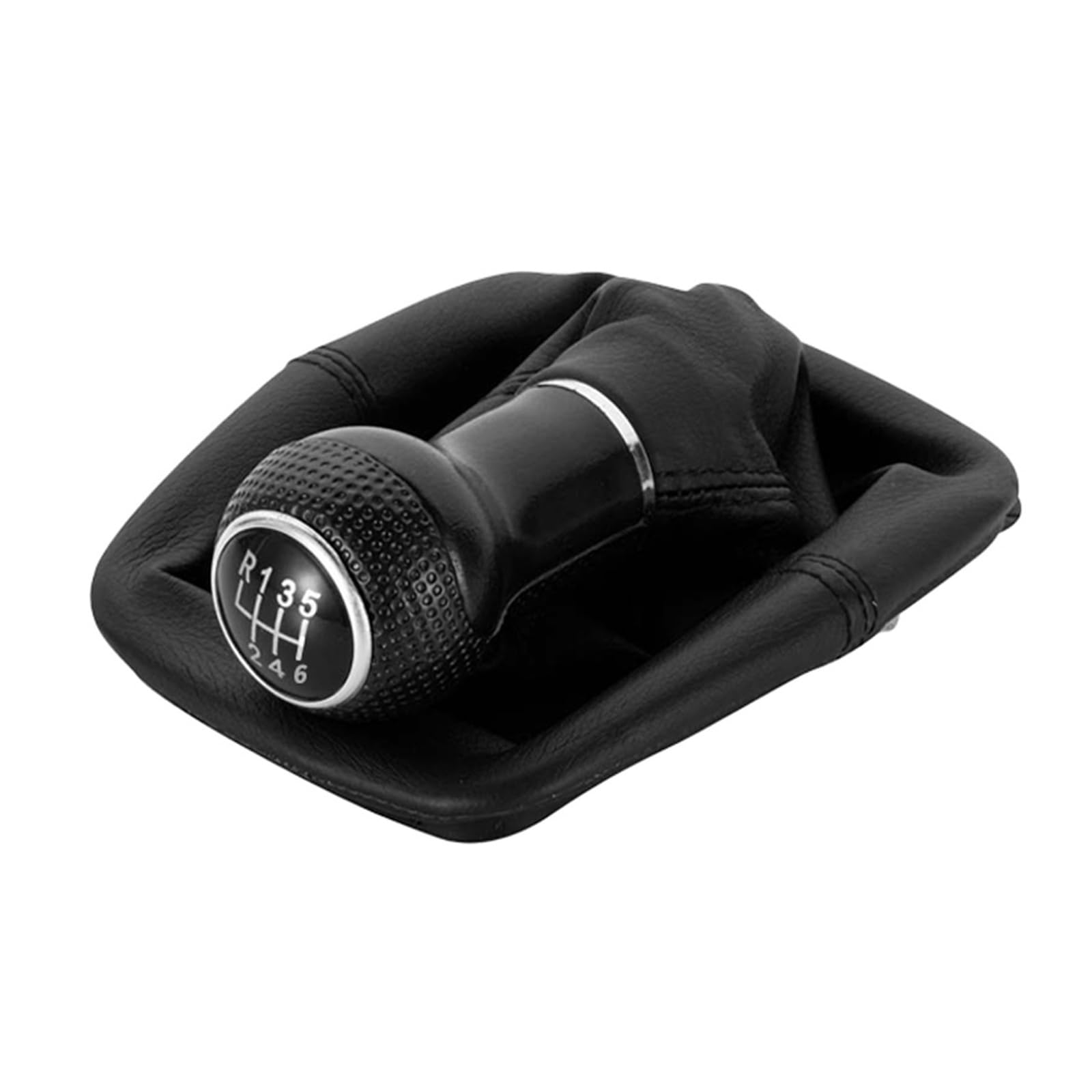 Amcbysgc Black Gear Shift Knob Compatible With Vw Golf 4 Mk4 Gti R32 Bora Jetta