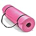 Haihuic Tapis de Yoga Extra épais 2 cm, Tapis d'exercice Anti-déchirure, Coussin Pilates antidérapant, 180 x 60 cm, Rose, avec Serviette de Sport réfrigérante et Sangle de Transport