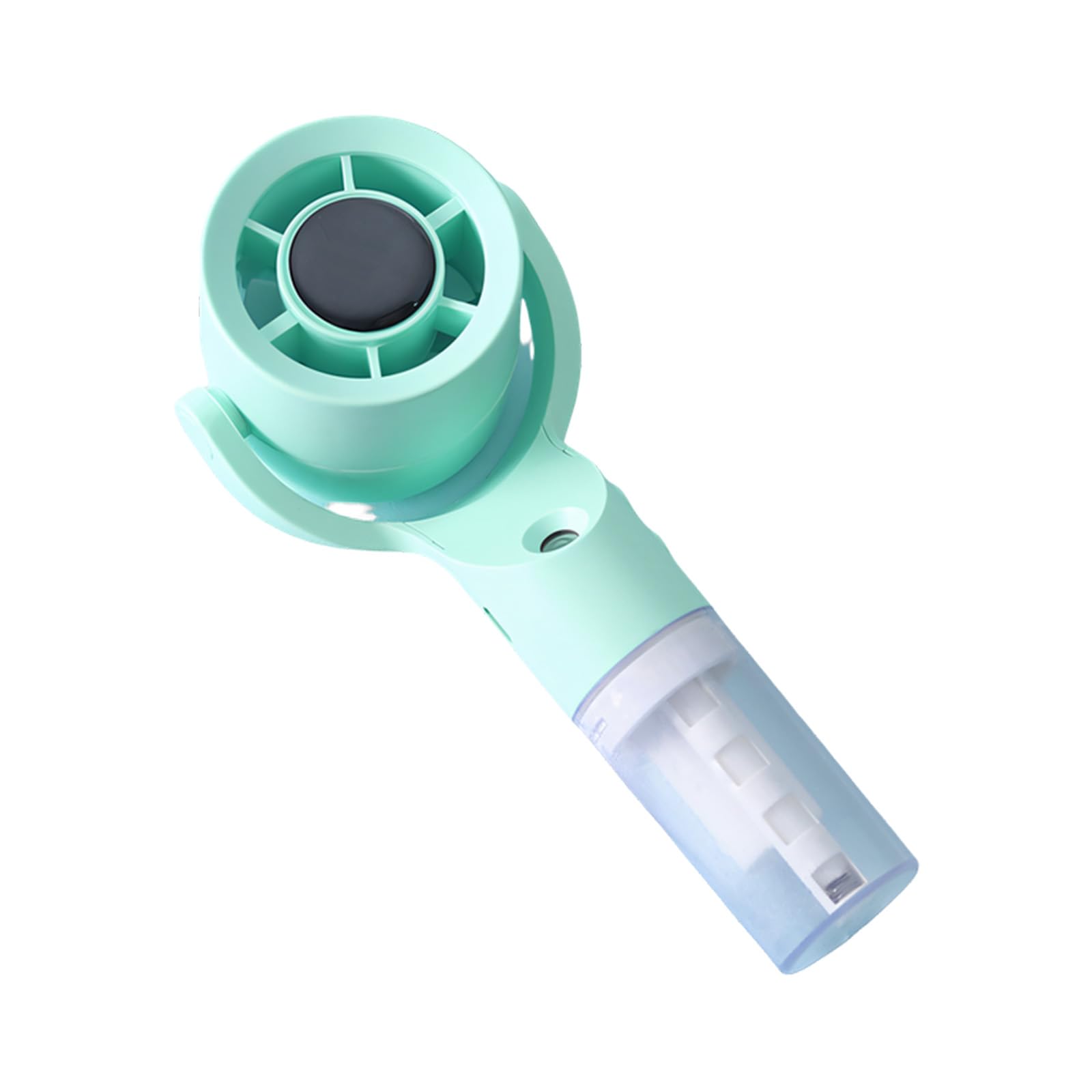 TAZIZI Portable 3 Speed Handheld Fan Travel Home Camping Outdoor Rechargeable Water Sprayer Misting Small