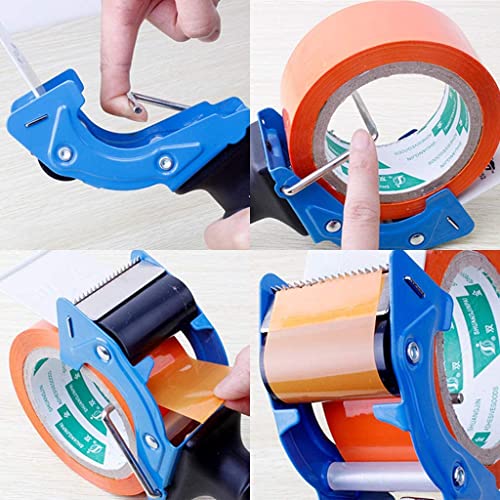 Image of TORIVO Fast Reload Tape Gun Dispenser Packing Packaging Sealing Cutter Pack of 1 | Multicolor (3 Inch)