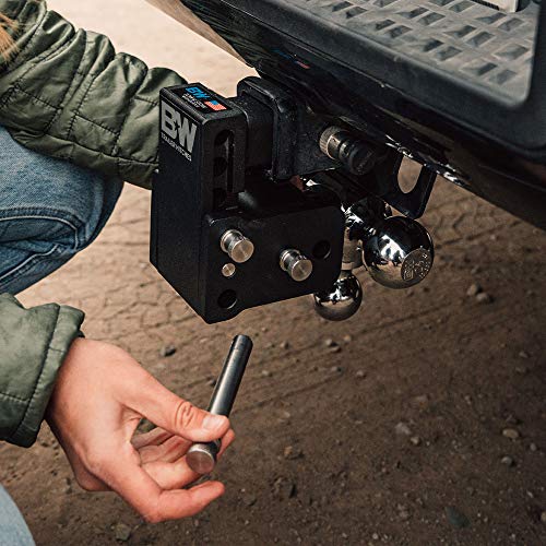 B&W Ts35010 Tow And Stow Stainless Steel Receiver Hitch Pin With Keeper Clip #TOP1