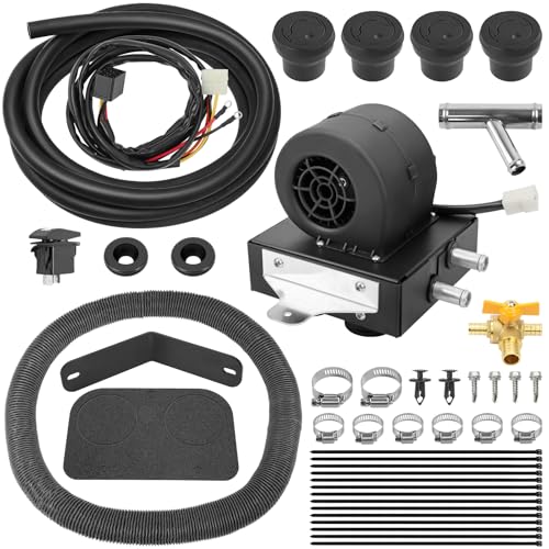 ATVMaster Cab Heater Kit with Defrost, Compatible with Polaris RZR