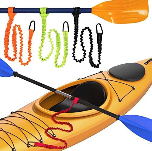 Paddle Leash 2-Pack Kayak Paddle Holder with Carabiner