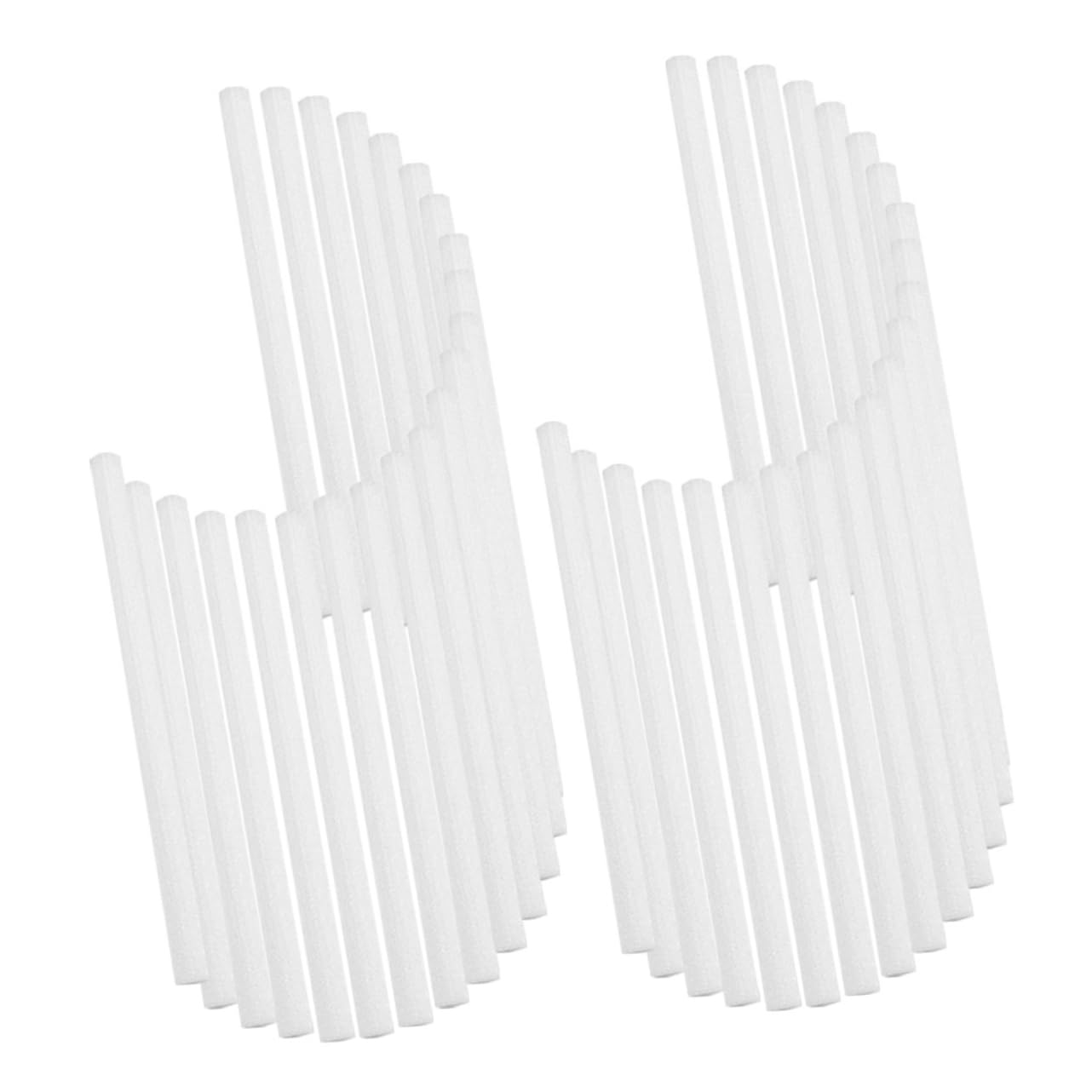 TOPPERFUN 50pcs Diffuser Sticks Replacement for Humidifiers Volatile Rods High Absorption Material for Home and Car Use