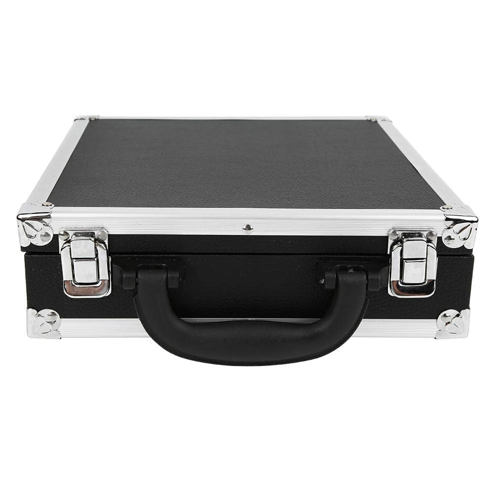 Agatige Boîte De Rangement Peut Contenir 16 Boules pour Balles Billard Pool Ball Holder Box Holder Container avec Poignée De Transport pour Billard, Boîte De Rangement De Boules De Billard Snooker