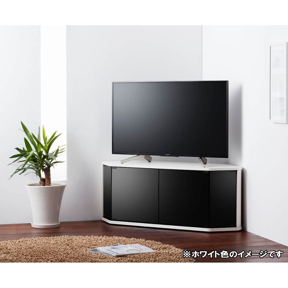 Amazon｜テレビ台 コーナー 三角 テレビボード 木製 50インチ 50型 