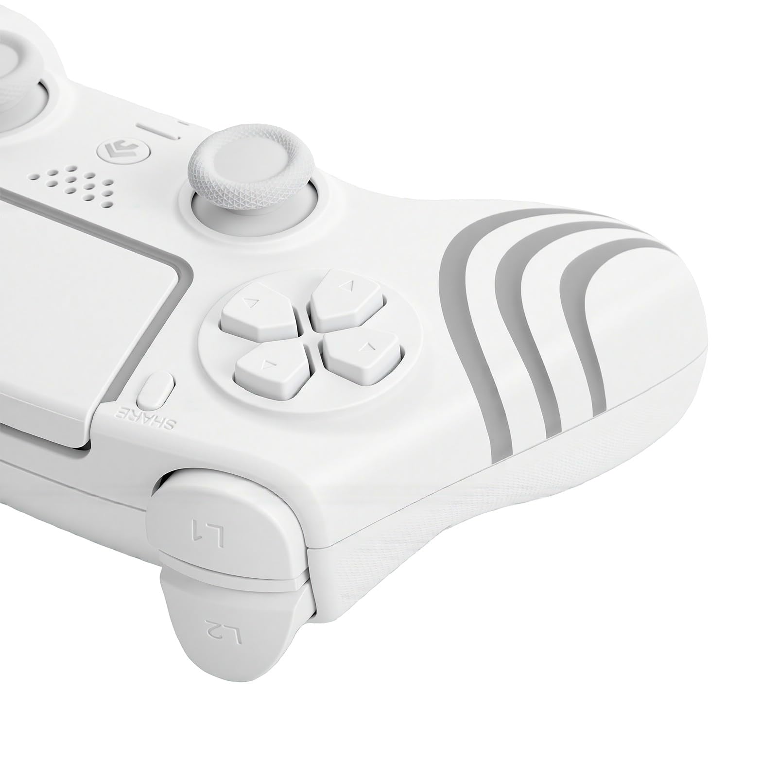 Leftwei Controller di Gioco Wireless Adatto per Giochi per PC Slim Pro con Tasti Personalizzabili e Luce RGB per Giochi Versatili, Materiale ABS