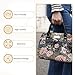 Signare Tapestry Hand Shoulder Bag Cross Body Purses Handbag Satchel Bag for Women In Floral Peony Design|CONV-PEO