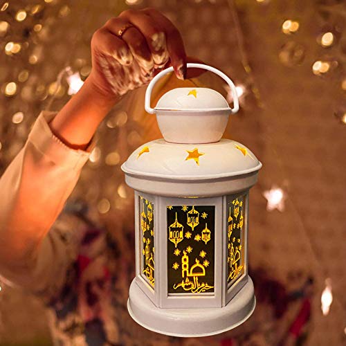 Eid Mubarak Decoratie Lamp - Ramadan Decoratie Lamp, Ramadan Eid Mubarak Ornament Lamp LED Nachtlampje Islam Moskee… - Image 7