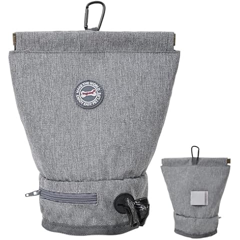 Reusable Dog Poop Bag Dispenser with Odour Control Cover