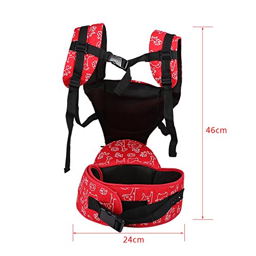 Draagdoek, 1 stuks pasgeborenen babydrager heupstoel ademend ergonomisch verstelbare draagdoek rugzak, draagdoek - Image 6