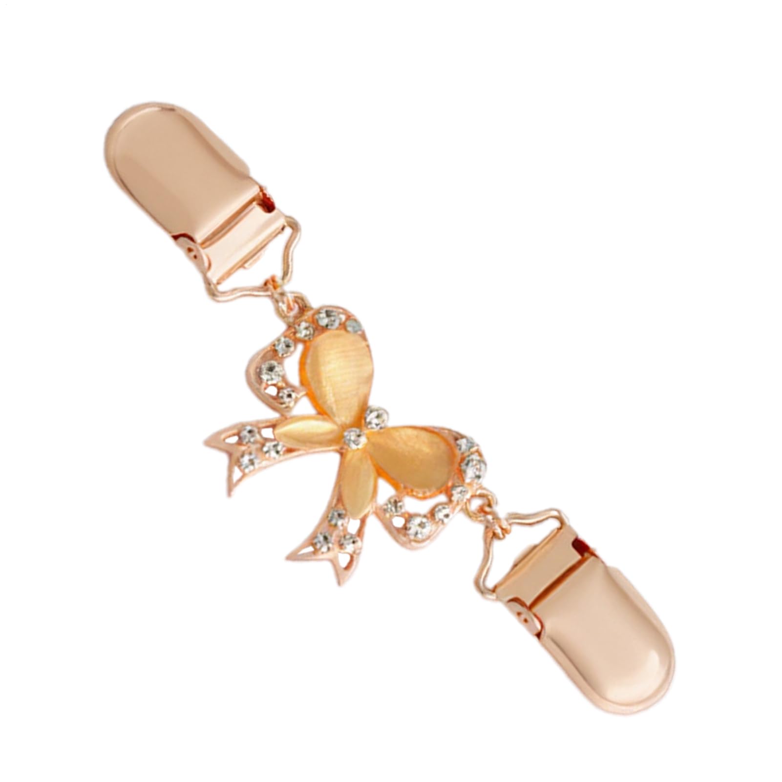 Clothing Cinch Clip Accessory - Elegant Butterfly Brooch, Dress Back Cinch, Shawl Cardigan Sweater Clip Set, Stylish Decorative Fastener for Shirts Vests Tops Clothing Pants Cuffs