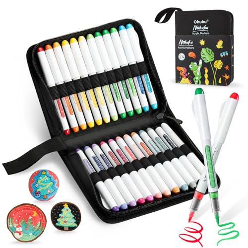 Ohuhu Acrylic Paint Pens,...