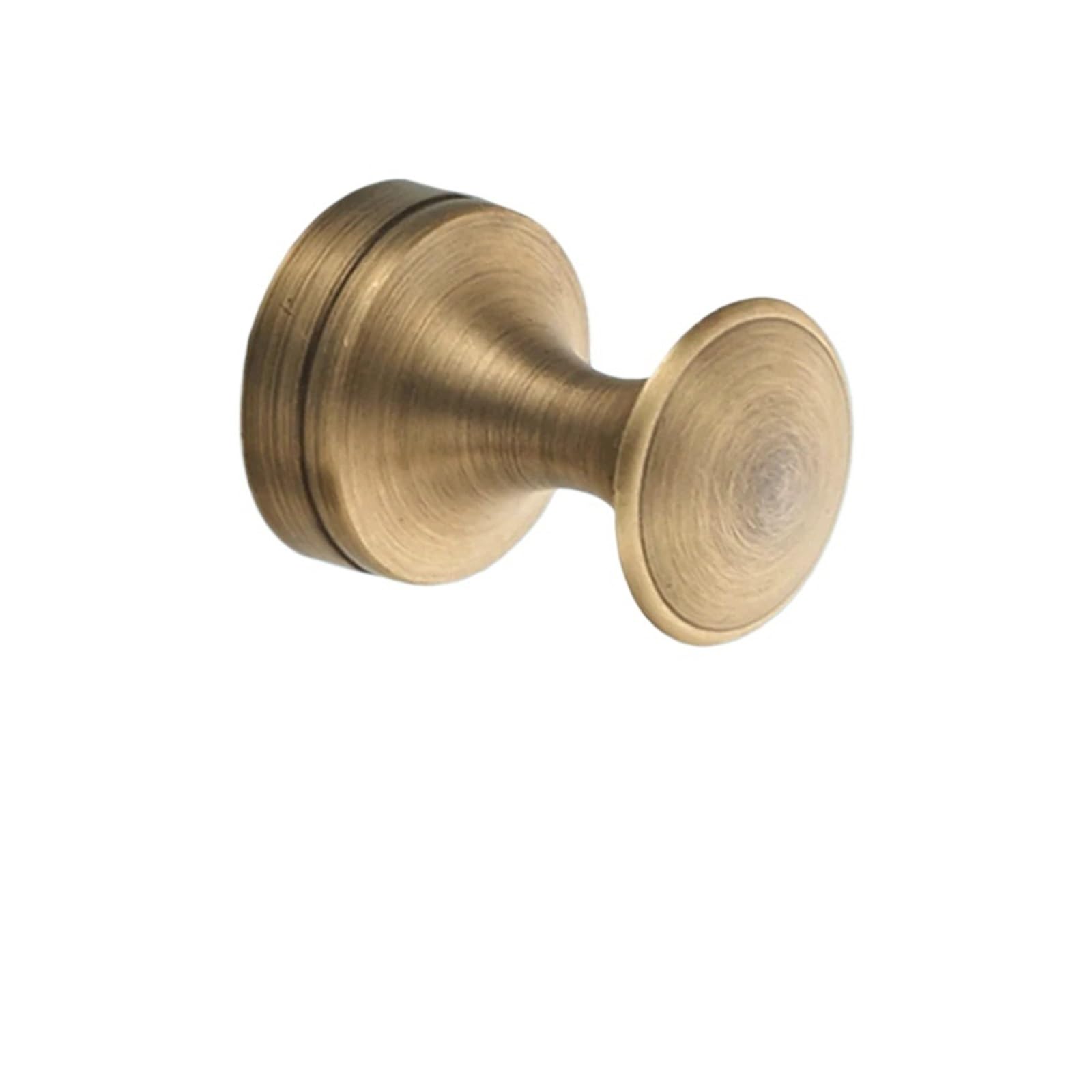 Mohuied One Color Brass Robe Hooks Robe Hook Antique Brass Bronze Wall For Bathroom Kitchen Lavatory Home Decor Coat Clothes Towel Key Holder For Hanging Coat Robe Keys Clothes Bags(Robe Hook I)