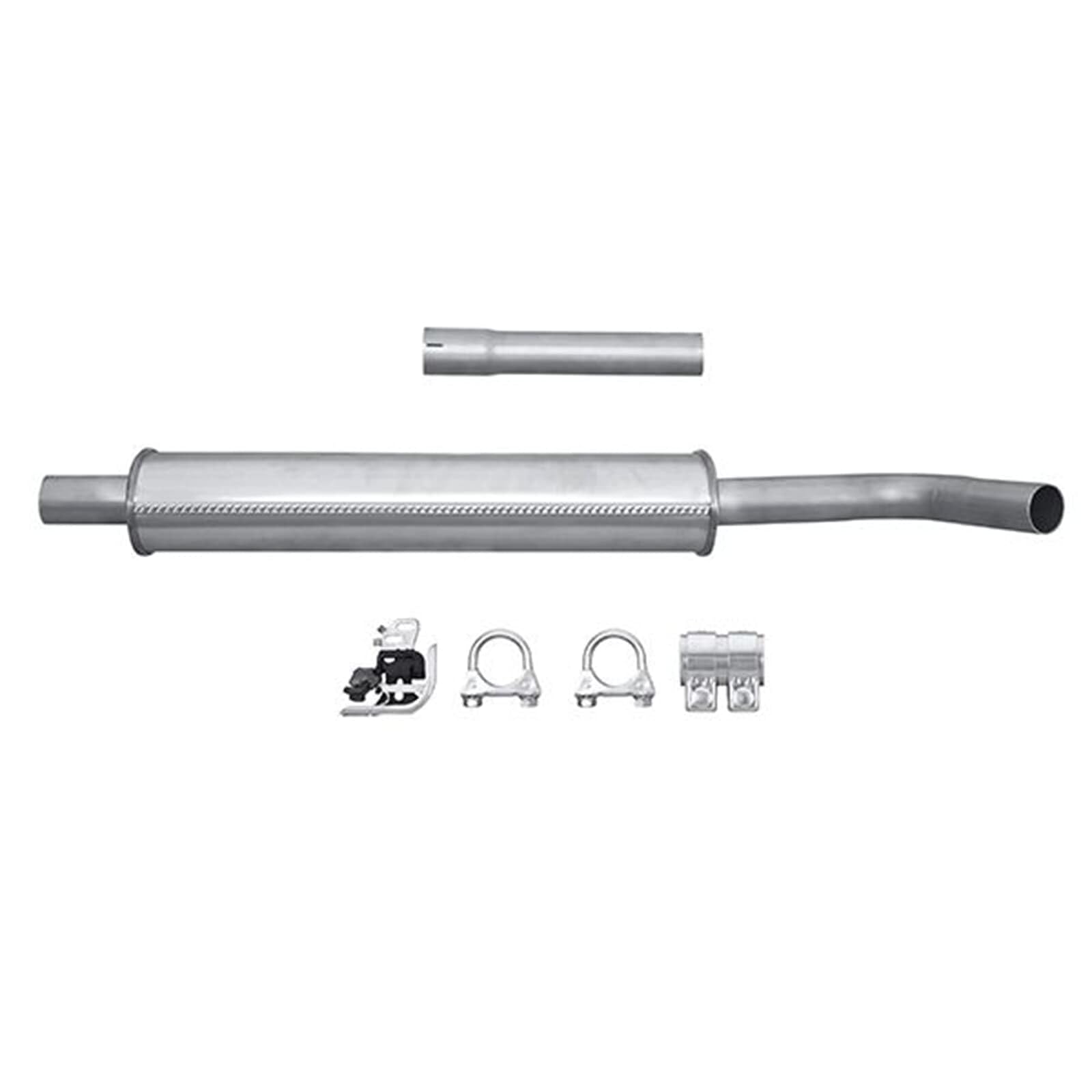 HELLA 8LC 366 025-821 Silenziatore centrale - Easy2Fit® Kit - centro - in due pezzi - Kit con parti annesse
