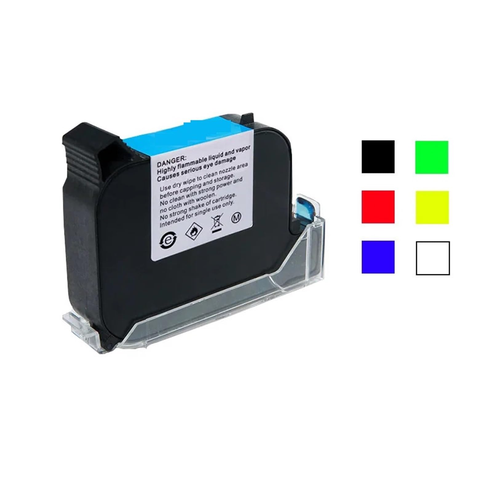 Cartuccia d'inchiostro ad asciugatura rapida da 42 ml 2588 2588+ 2588 + M 12,7 mm ad asciugatura rapida for stampante a getto d'inchiostro portatile senza crittografia Su Cartone, Legno