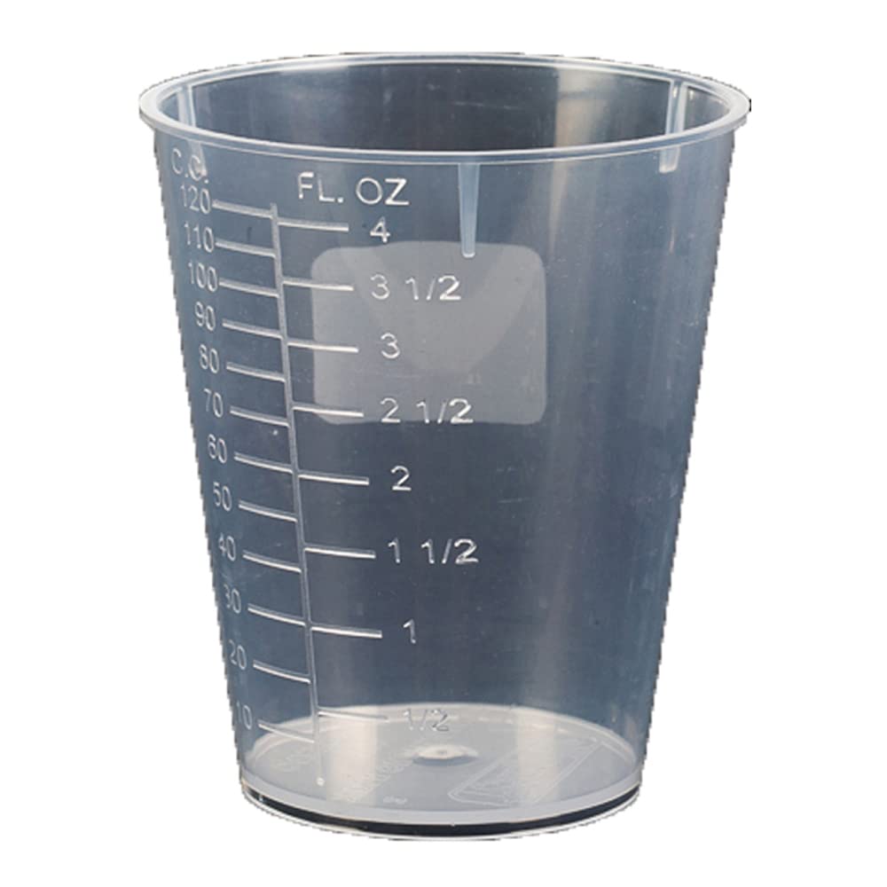06604 Polypropylene Staccup, 120 cc/4 oz. Capacity (Pack of 25)