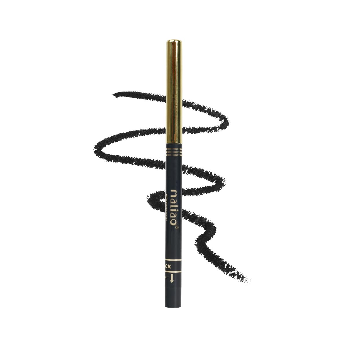 Maliao Eye Definer Auto Kajal - 24H Waterproof, Smudgeproof Kohl Eyeliner in Jet Black-picture-36