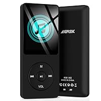 Algopix Similar Product 12 - AGPTEK A02S 16GB MP3 Player 70 Hours