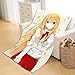 QTRT Himouto!Umaru-Chan/DOMA Umaru Coperte 3D Stampato Coperta Cartoon Anime Personaggi Morbido Peluche Coperta di Flanella Quilt Anime Fan Otaku Regalo Biancheria da Letto